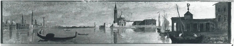 Venetsia, Suuri kanaali - Jean-Baptiste Camille Corot