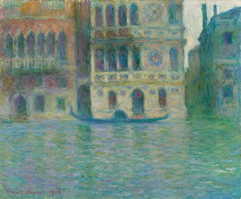 Venetsia, Palazzo Dario W1757 - Claude Monet