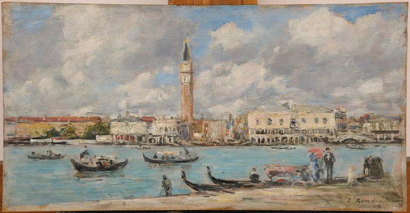 Venetsia. San Giorgio - Eugène Boudin