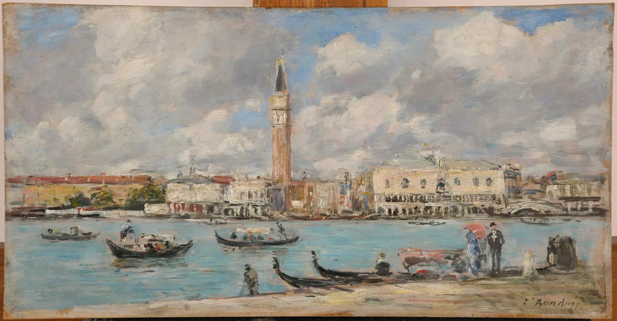 Venetsia. San Giorgio - Eugène Boudin