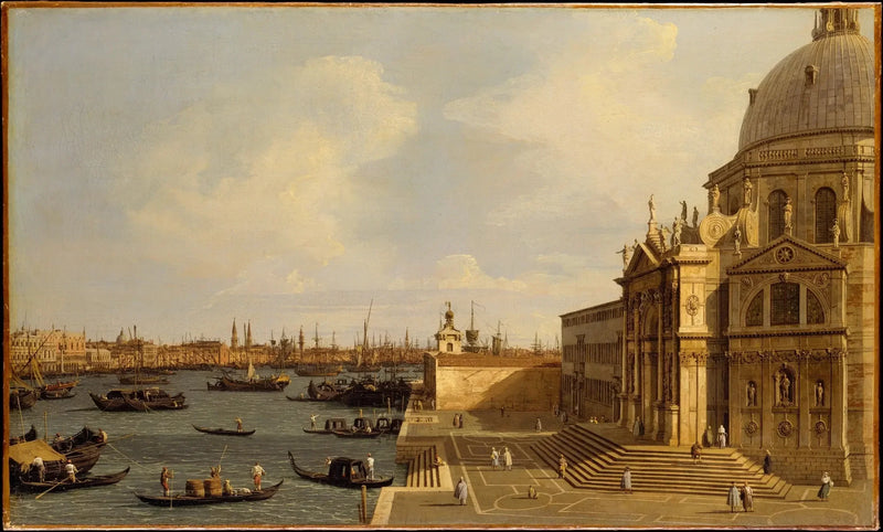 Venetsia: Santa Maria della Salute - Canaletto