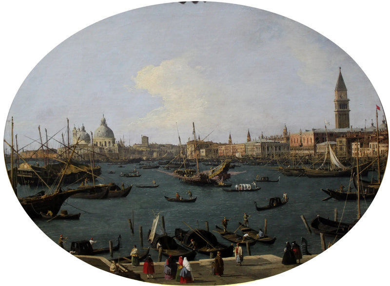 Venetsia näkymä San Giorgio Maggioren - Canaletto