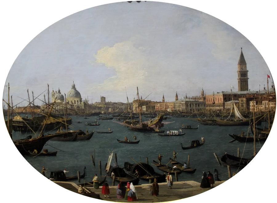 Venetsia näkymä San Giorgio Maggioren - Canaletto