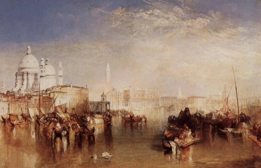 Venetsia, näkymä Giudecca-kanavalta - J. M. W. Turner