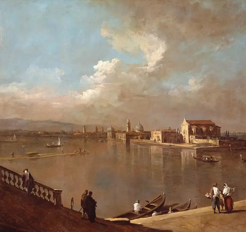 Venetsia: näkymä Muranoon Fondamenta Nuove - Canaletto