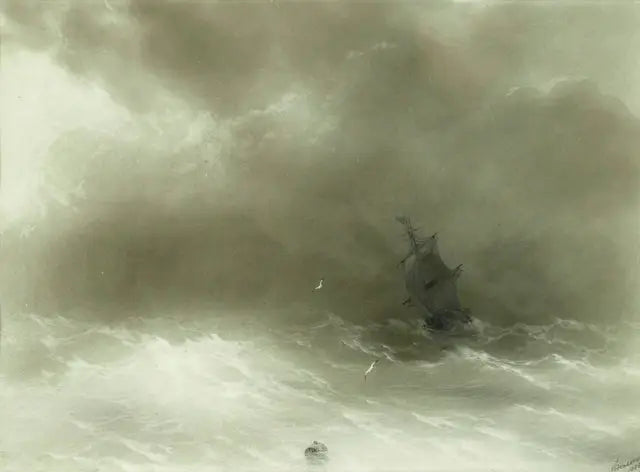 Tuulinen voimakas - Ivan Aïvazovski