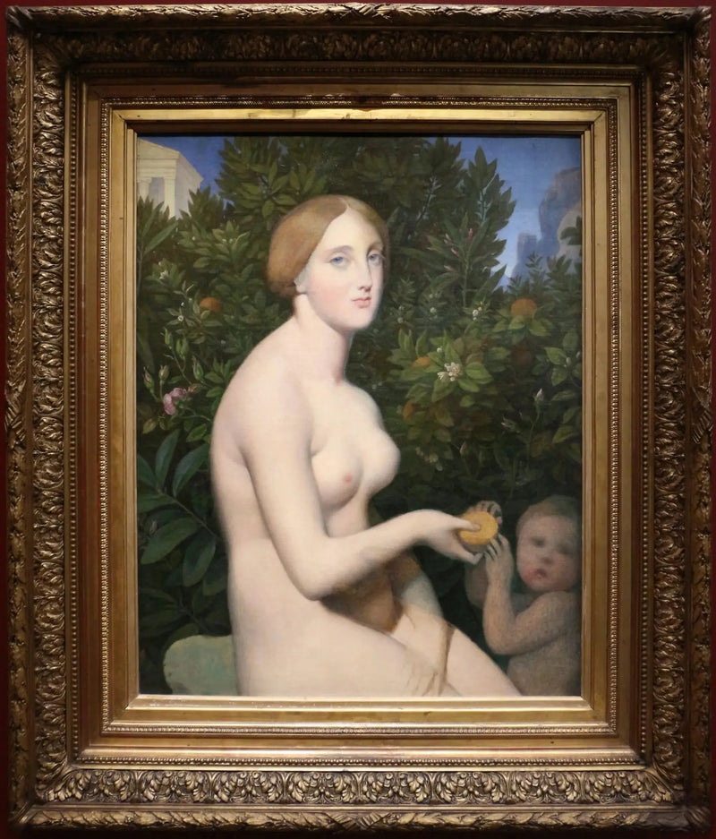 Venus Paphoksessa - Jean-Auguste-Dominique Ingres