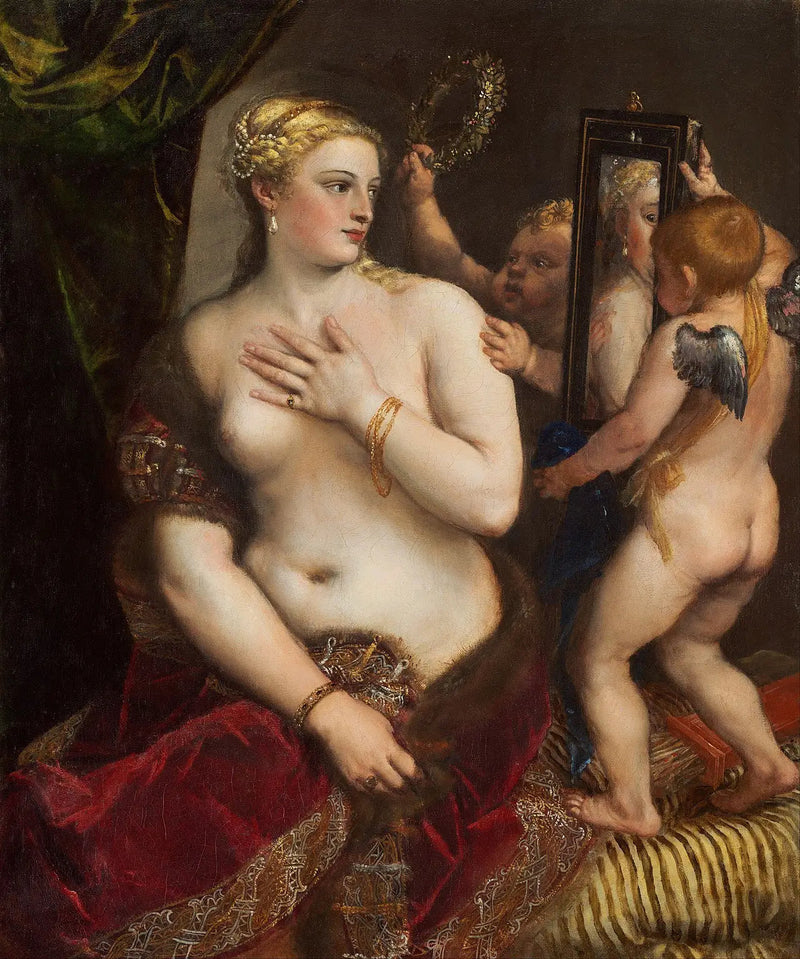 Venus peilissä - Titian