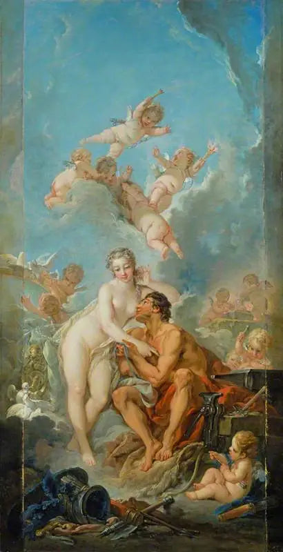 Venus Marsissa, väärin sanottuna Venus Vulcainissa - François Boucher