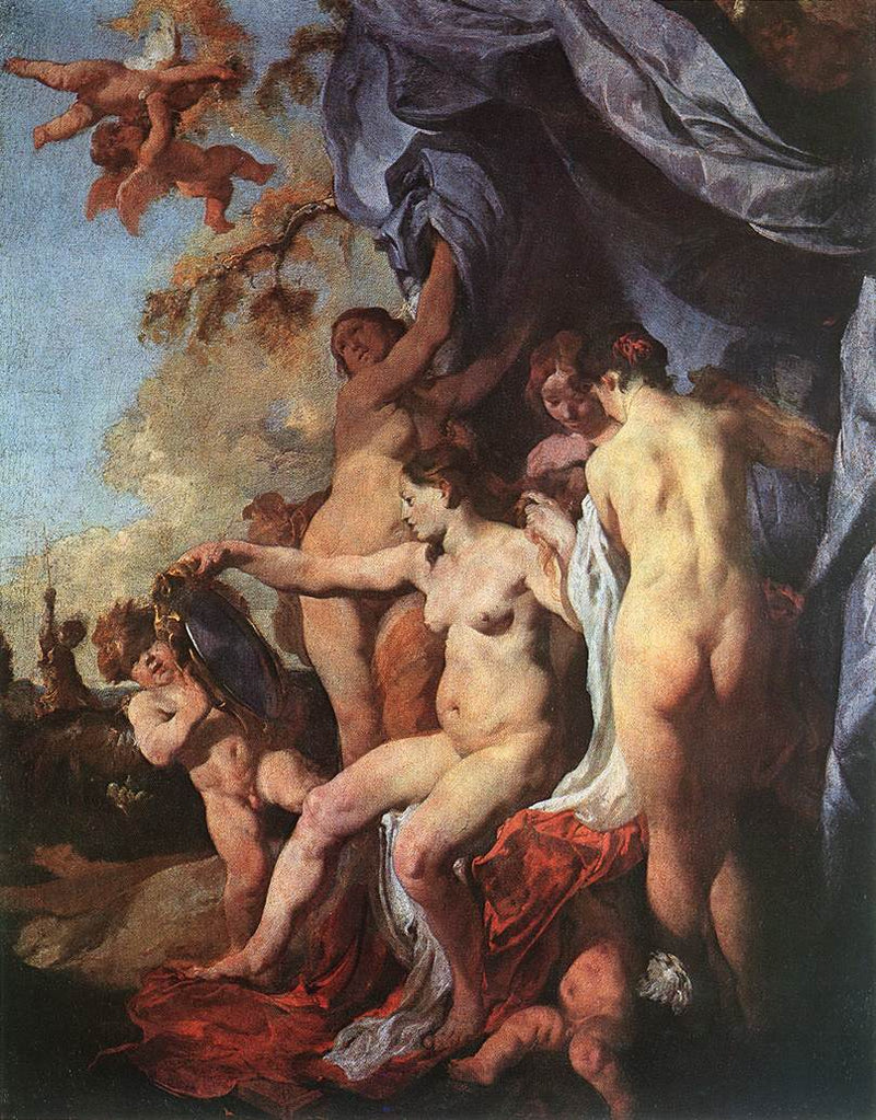 Vénus devant le miroir - Johann Liss