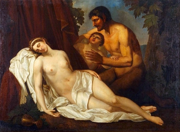 Vénus juovuksissa satyyriä vastaan (« La Nuda ») - Annibale Carracci