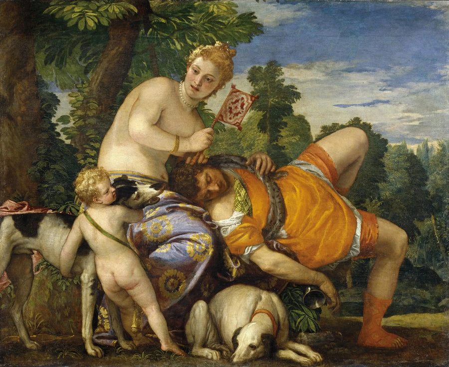 Venus ja Adonis - Paul Véronèse