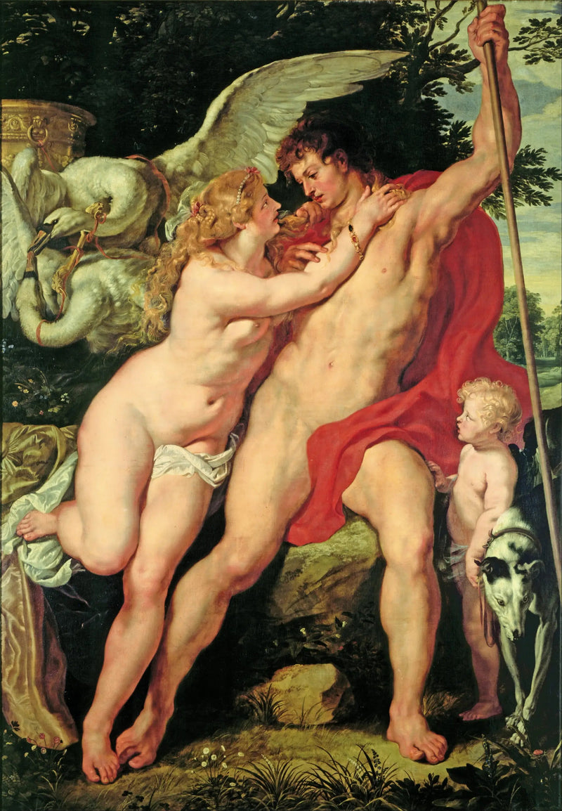 Venus ja Adonis - Peter Paul Rubens