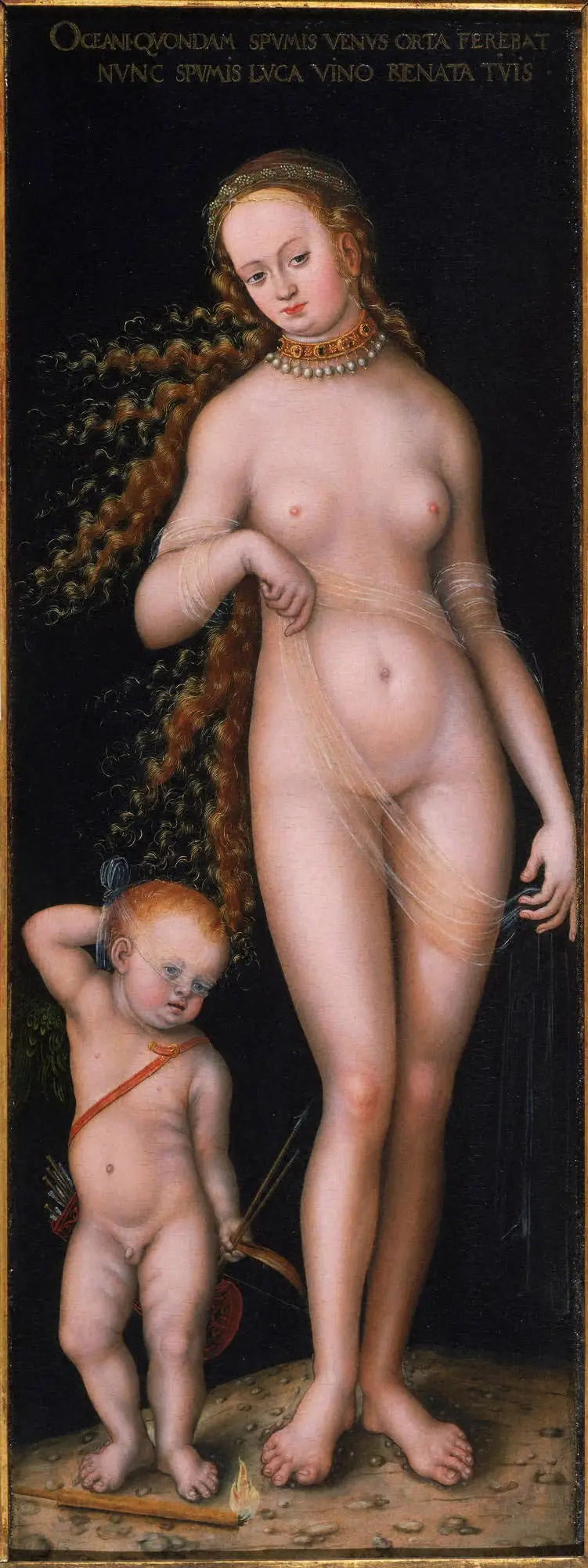 Venus ja Rakkaus - Lucas Cranach vanhempi