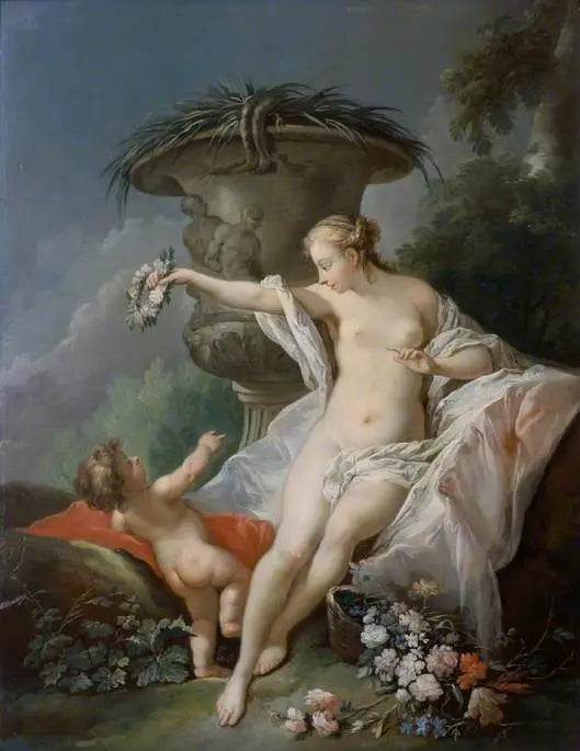 Venus ja Cupido - François Boucher