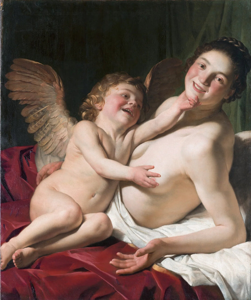 Venus ja Cupido - Gerrit van Honthorst
