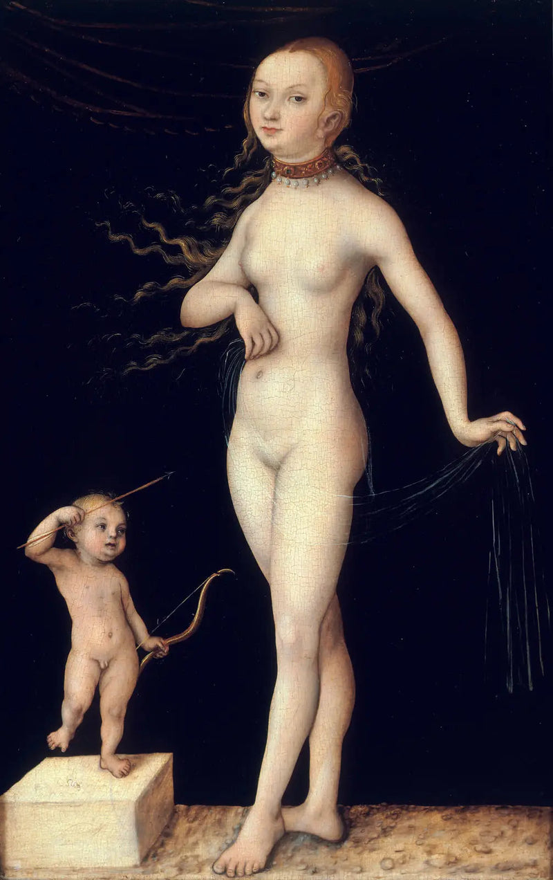 Venus ja Cupido - Lucas Cranach vanhempi