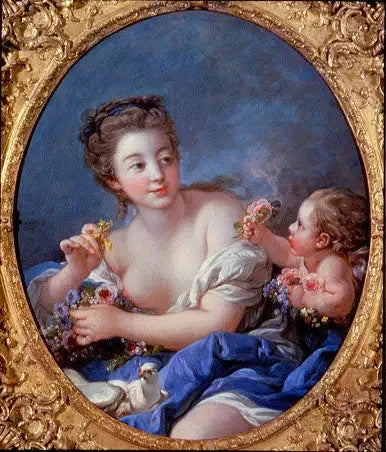 Venus ja rakkaus - François Boucher