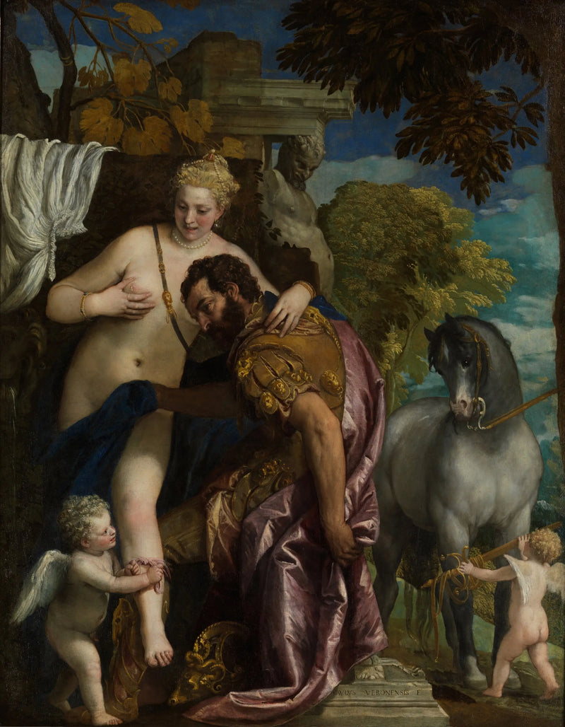 Venus ja Mars - Paul Véronèse
