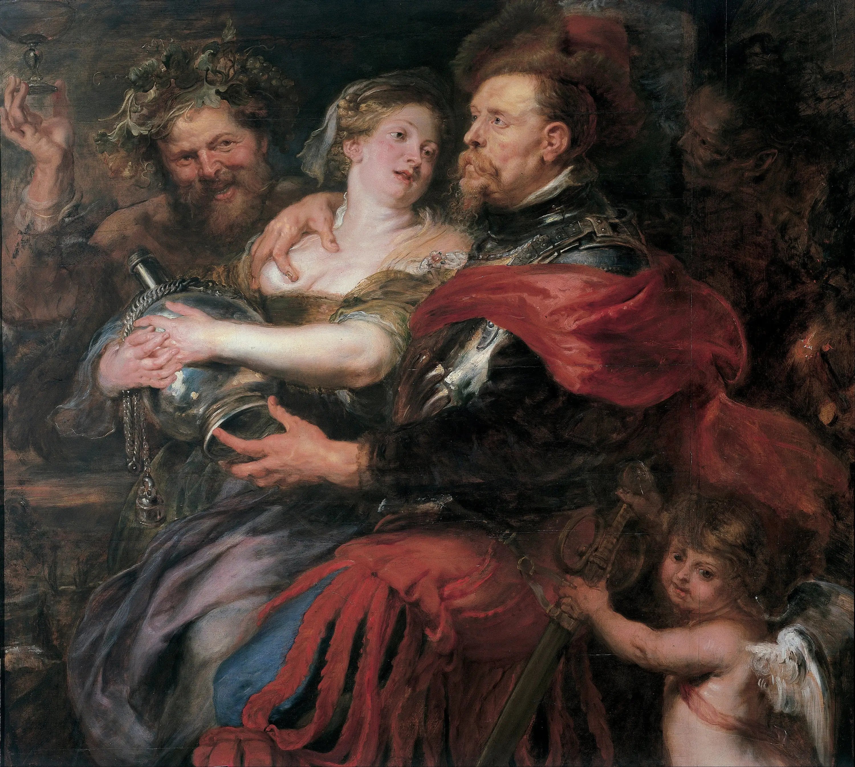 Vénus et Mars - Peter Paul Rubens image 1 reproduction artisanale de tableau