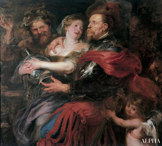 Veenus ja Mars - Peter Paul Rubens - Taulujen ja korkealaatuisten maalauksien reproduktiot