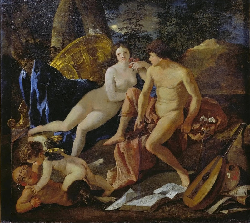 Venus ja Merkurius - Nicolas Poussin