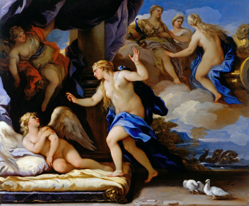 Venus moittii Erosta - Luca Giordano