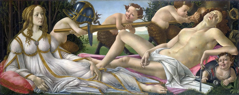 Venus ja Mars - Sandro Botticelli