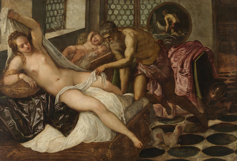 Venus, Mars ja Vulkaanus - Jacopo Tintoretto