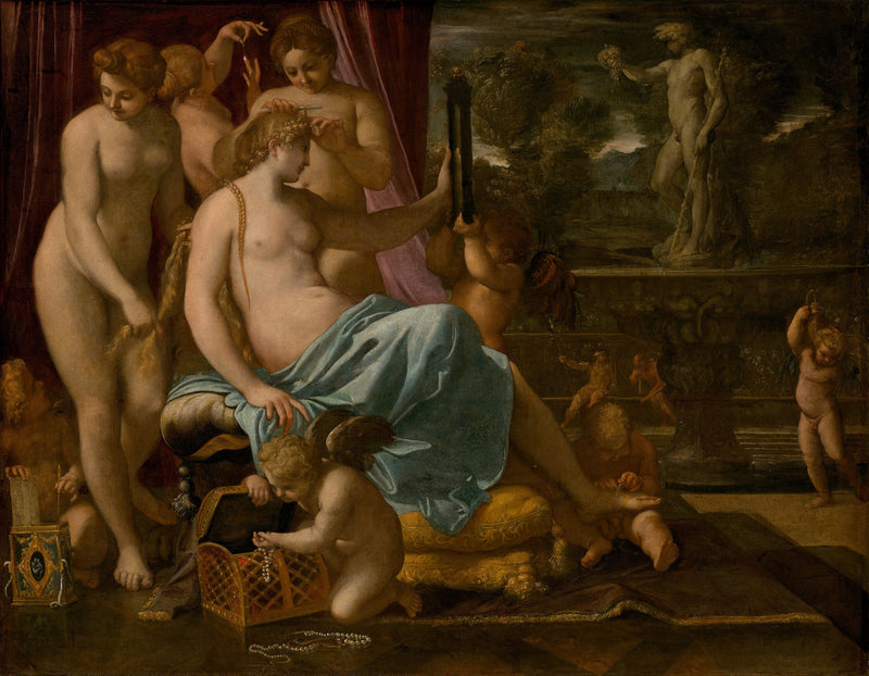 Venus koristeltuna hyveillä - Annibale Carracci