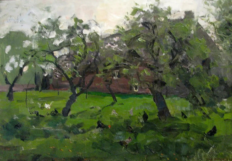 Puutarha kanoilla - Piet Mondrian