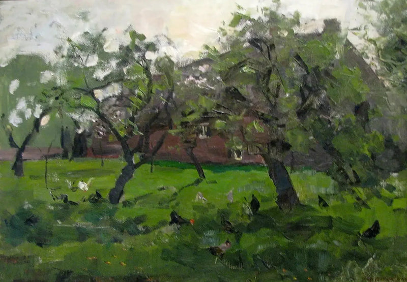 Puutarha kanoilla - Piet Mondrian