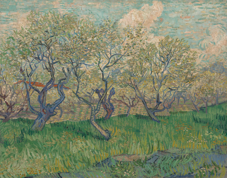 Kukkiva hedelmätarha - Vincent van Gogh