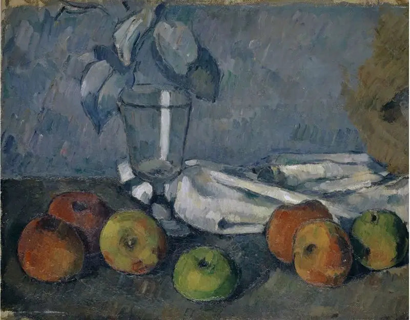 Lasia ja omenoita - Paul Cézanne