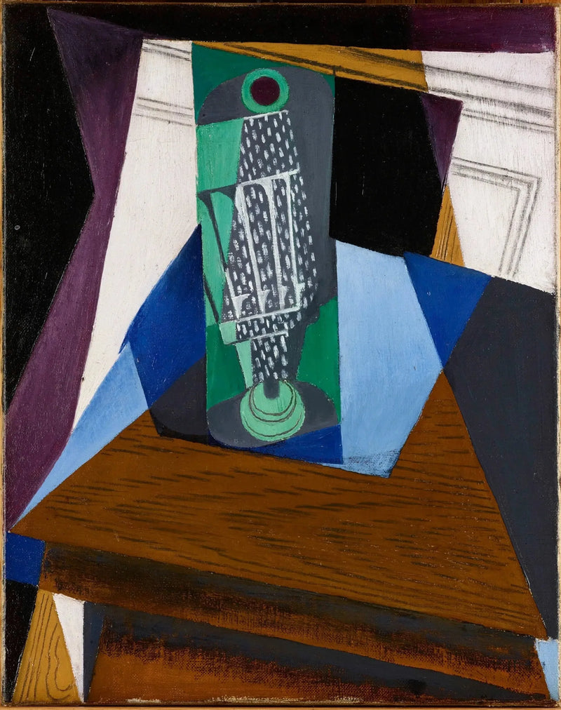 Lasi pöydällä - Juan Gris