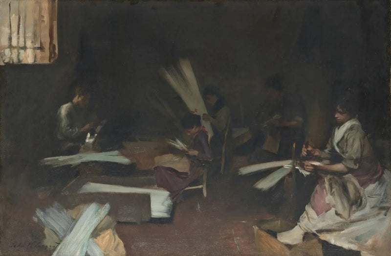 Venetsialaiset lasinpuhaltajat - John Singer Sargent