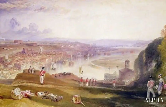 Vers Fort Pitt - William Turner - Reproductions de tableaux et peintures haut de gamme