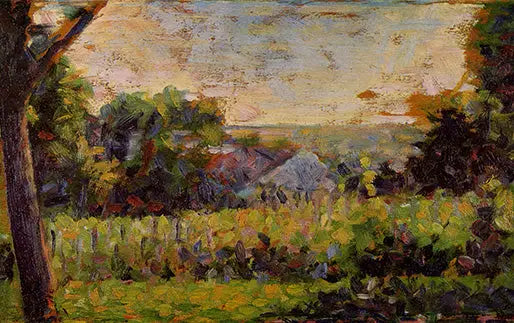 Kohti kylää - Georges Seurat