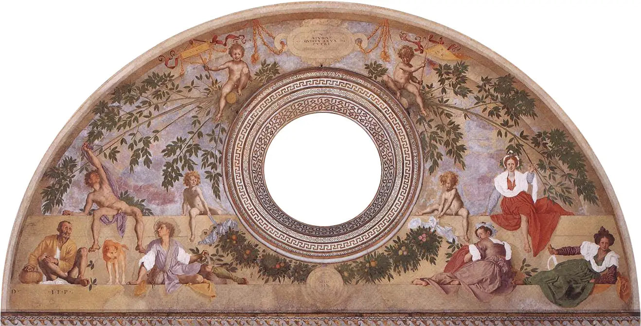 Vertumne et Pomone - Pontormo - Alpha Reproduction
