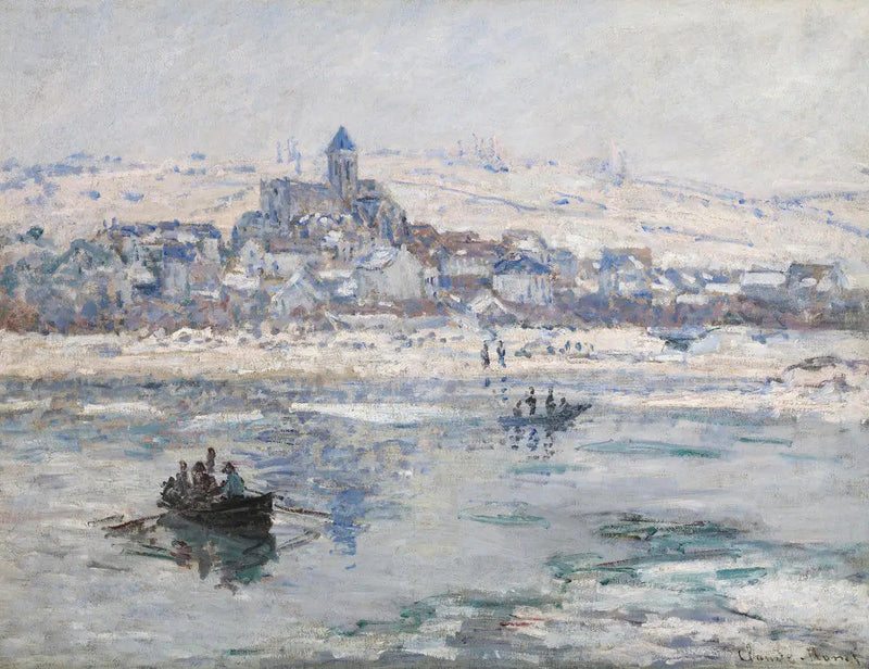 Vétheuil talvella - Claude Monet