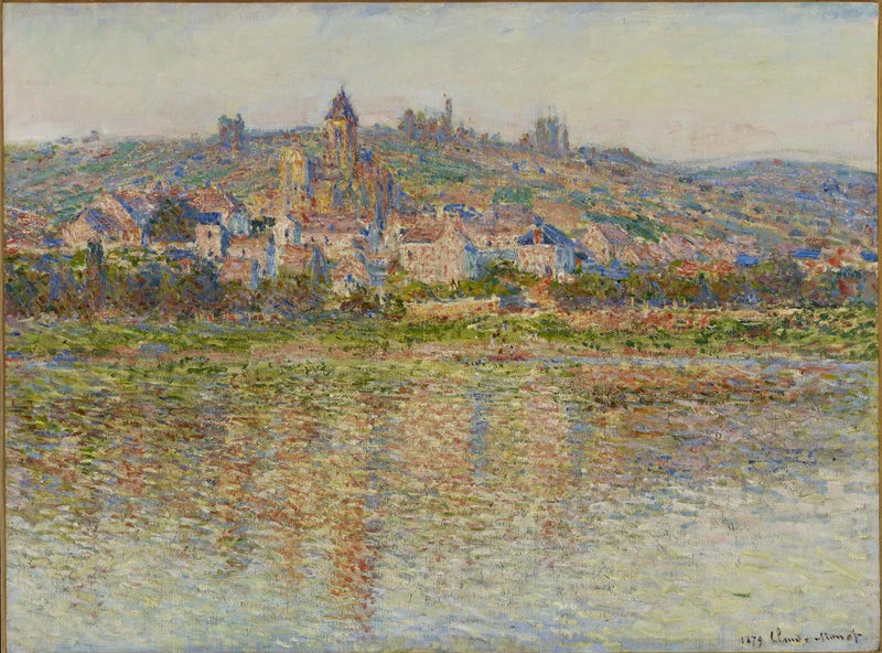 Vétheuil kesällä W534 - Claude Monet
