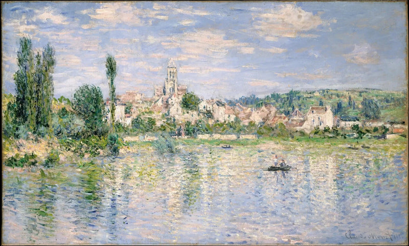 Vétheuil kesällä W605 - Claude Monet