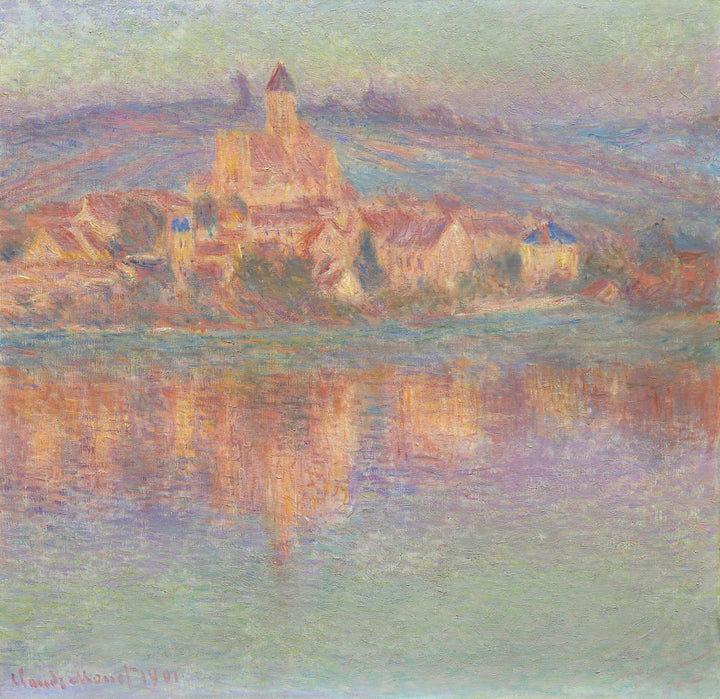 Vétheuil, iltatehoste - Claude Monet