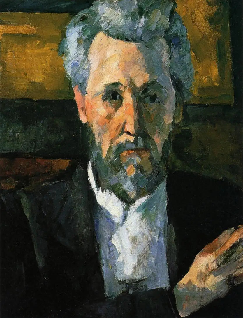 Reproduction du tableau « Victor Chocquet - Paul Cézanne » par Alpha Reproduction en peinture à l’huile