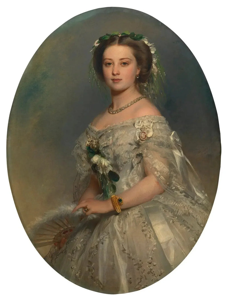 Victoria, prinsessa kuningatar (1840-1901), myöhemmin Saksan keisarinna Frédéric - Franz Xaver Winterhalter