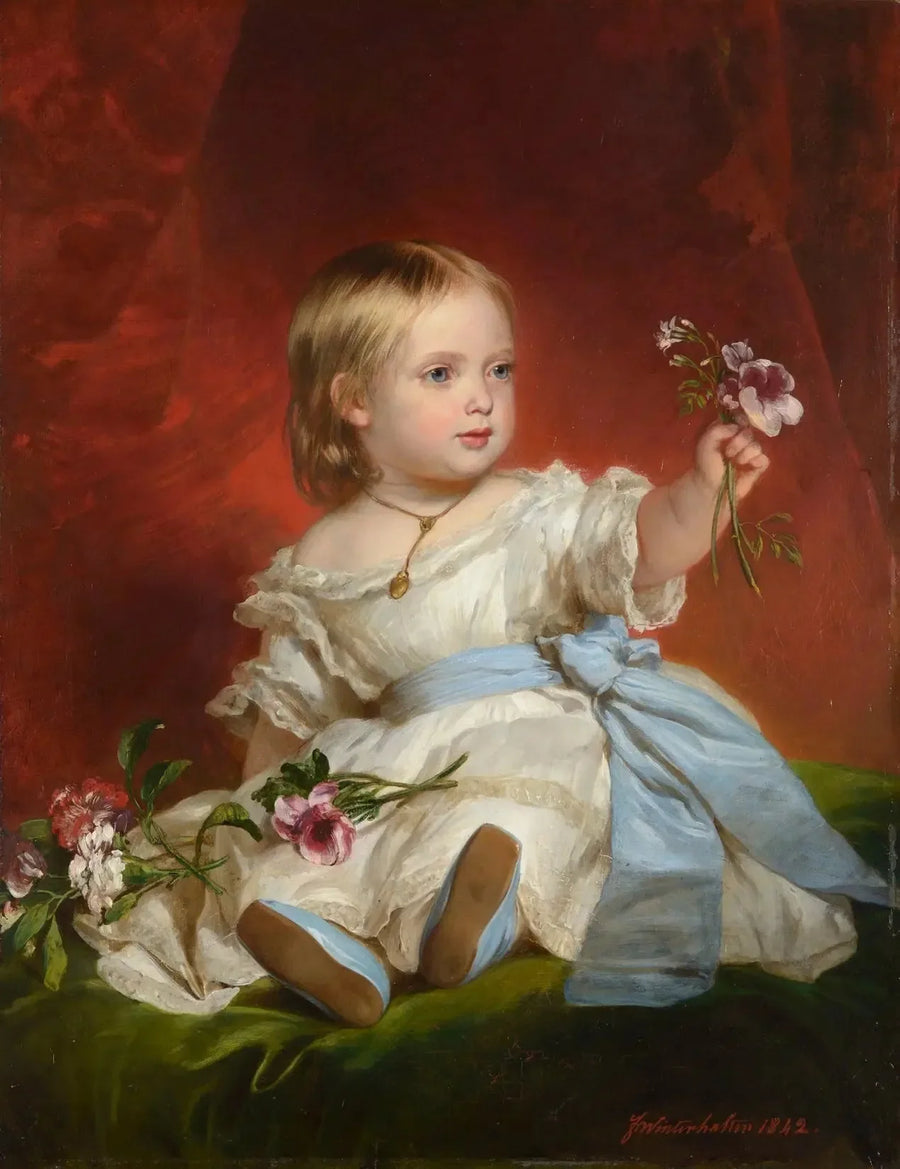 Victoria, prinsessa kuningatar - Franz Xaver Winterhalter