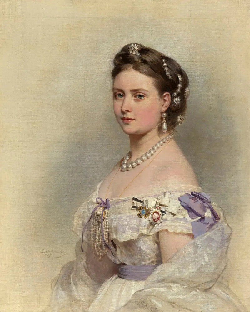 Victoria, prinsessa kuningatar, Preussin kruununprinssi (1840-1901) - Franz Xaver Winterhalter