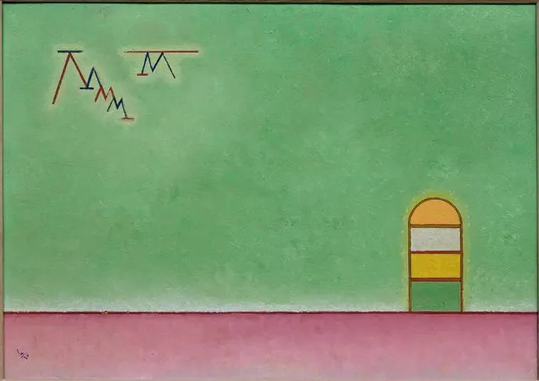 Vihreä tyhjö - Vassily Kandinsky
