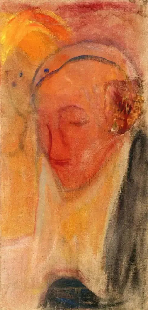 Vanha partainen mies - Edvard Munch