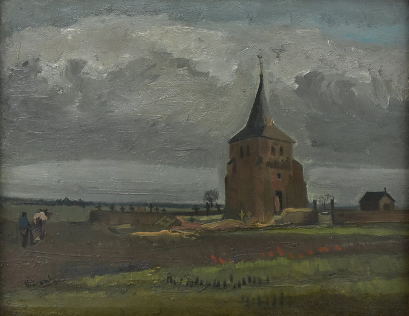 Nuenenin vanha torni - Vincent van Gogh